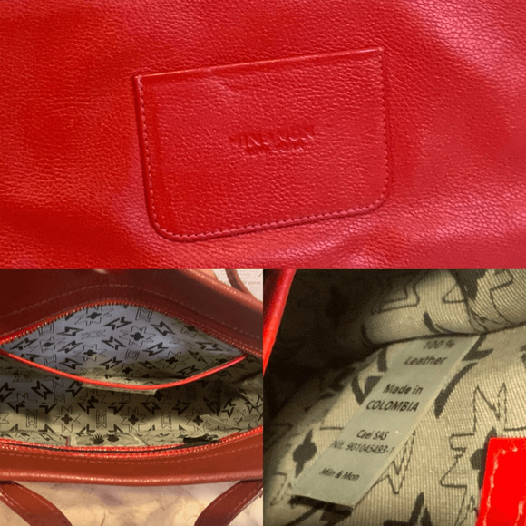 Min & Mon Small red Vali crossbody - Picture 8 of 11
